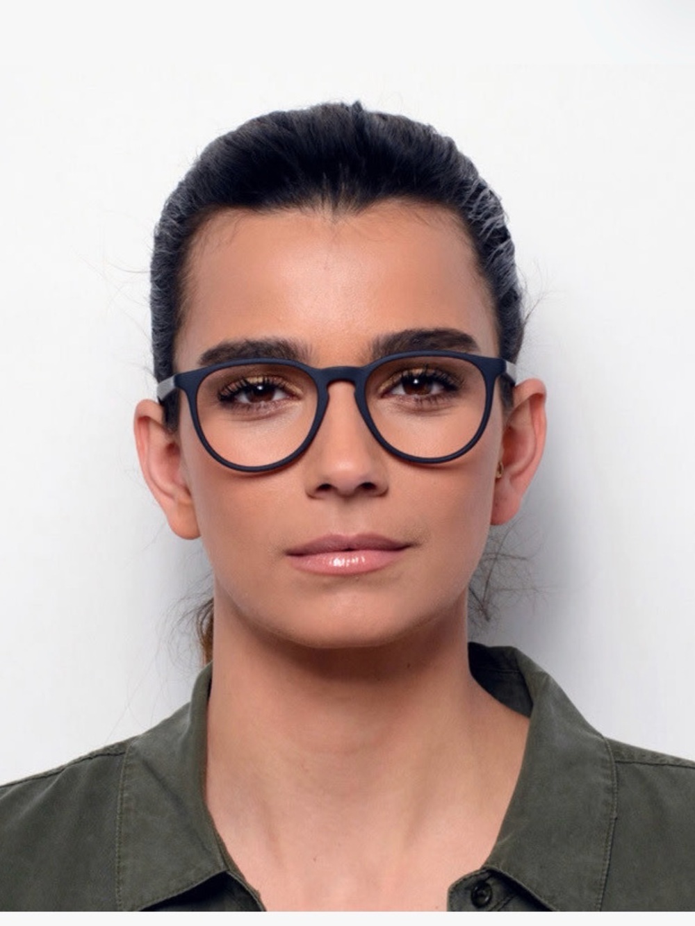 🆕 👓 Ray-Ban Erika Optics RB7046 Matte Black Phantos Glasses Frame NIB Unisex - Picture 7 of 13